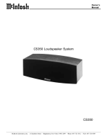 McIntosh CS-350 - Owners manual 